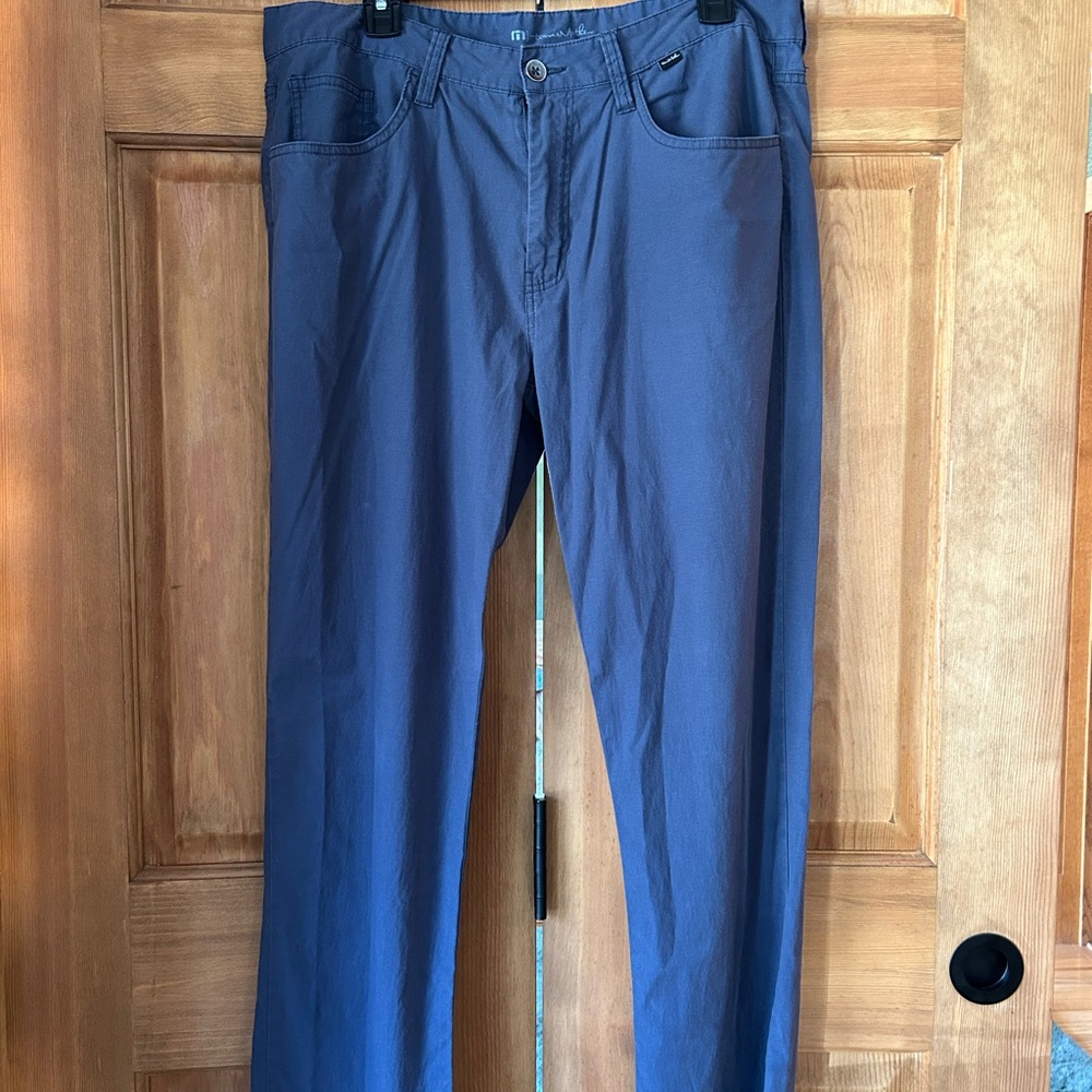 Travis Mathew 36x32 Steele Blue Golf Pants